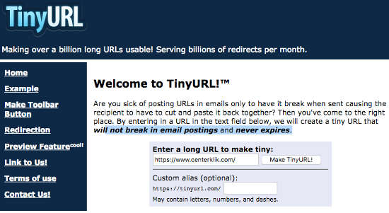 TinyURL cara melihat URL asli