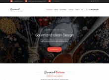 Theme WordPress Gourmand Responsive Free