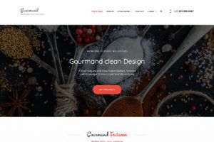Theme WordPress Gourmand Responsive Free