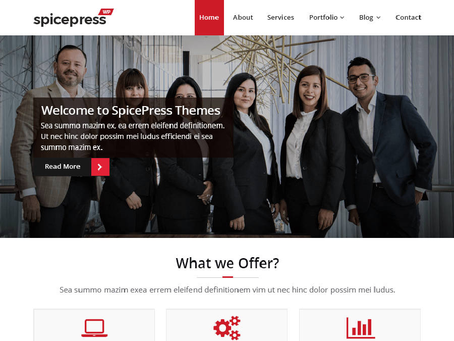 SpiceThemes SpicePress WordPress