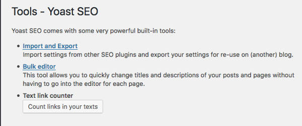 Cara Migrasi SEO Yoast Import
