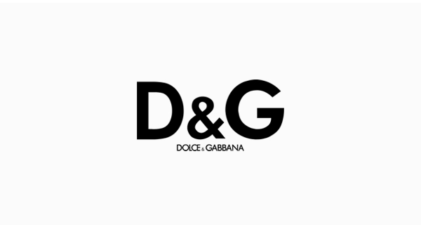 font logo brand terkenal d and g