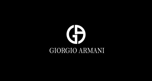 font logo brand terkenal giorgio armani