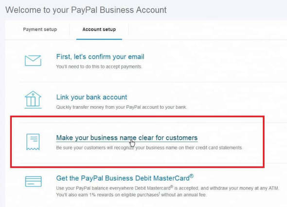Daftar PayPal Bisnis 11