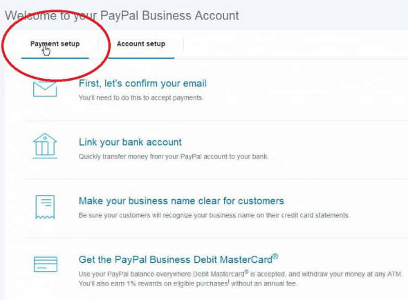 Daftar PayPal Bisnis 13
