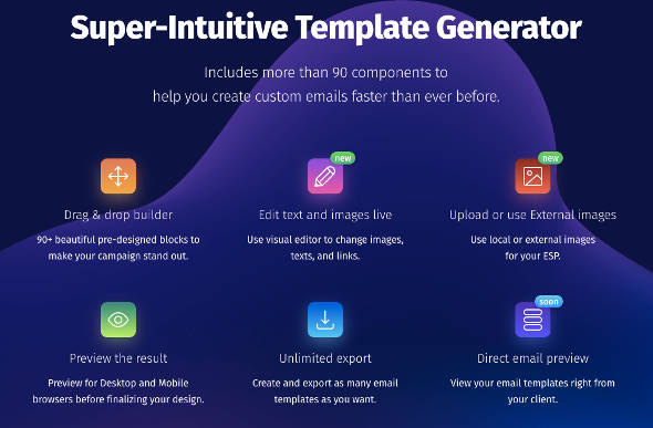 Postcards email template Strategi Pemasaran Email