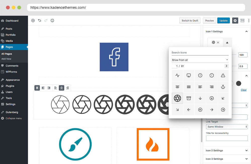 Kadence Blocks for Gutenberg 4