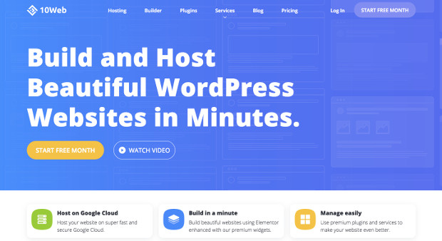 10Web – Platform All In One untuk Membangun Website dan Hosting WordPress