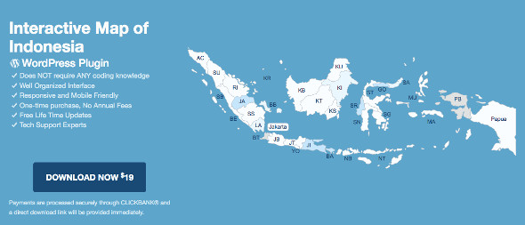WP Map Plugins Indonesia