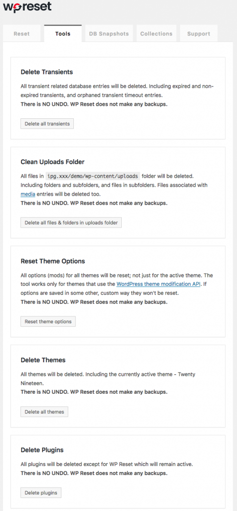 Cara Me-Reset Ulang WordPress dengan WP Reset - Centerklik™