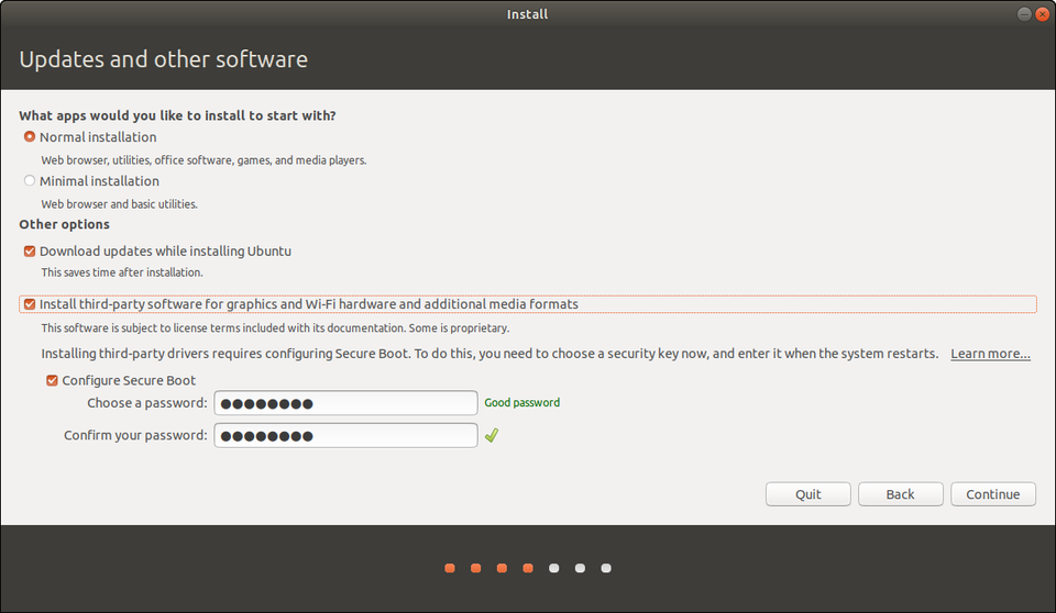 Instal ubuntu 3