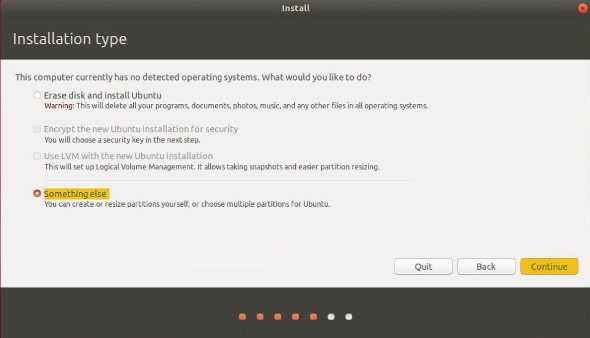 Instal ubuntu 3a