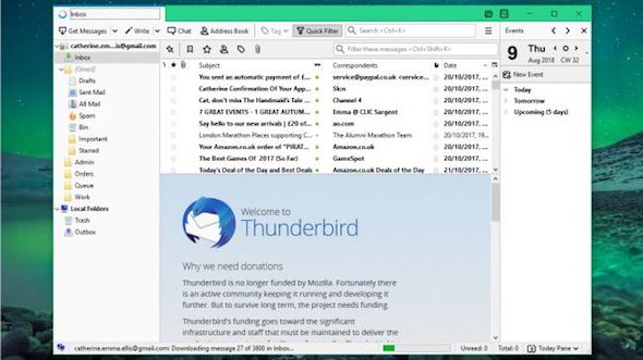 thunderbird email client gratis