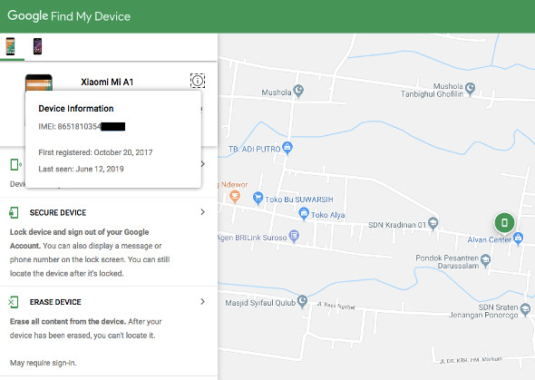 Cara Menemukan atau Melihat Nomor IMEI Tanpa HP