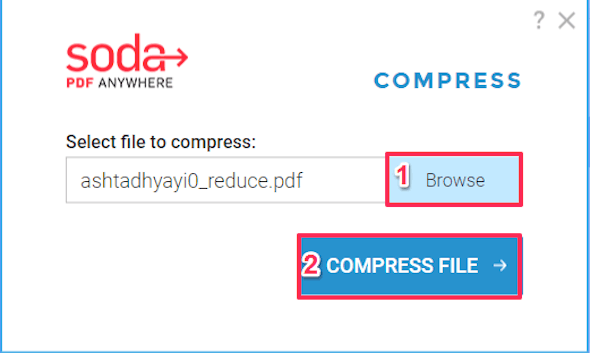 Kompres file pdf