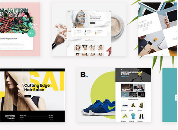 Layout Tema Bridge WordPress