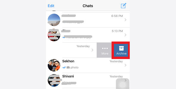 Sembunyikan pesan whatsapp
