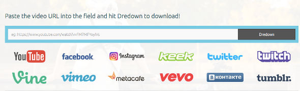Download video instagram dredown