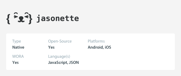Software untuk membuat aplikasi mobile jasonette-v2