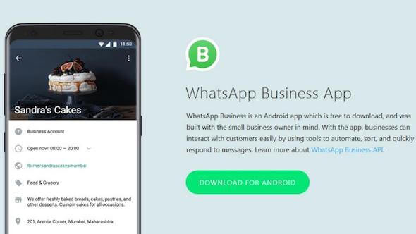 WhatsApp Business app