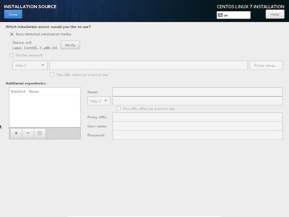cara install centOS