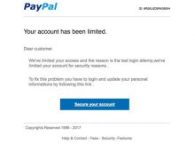 Terkena limit paypal