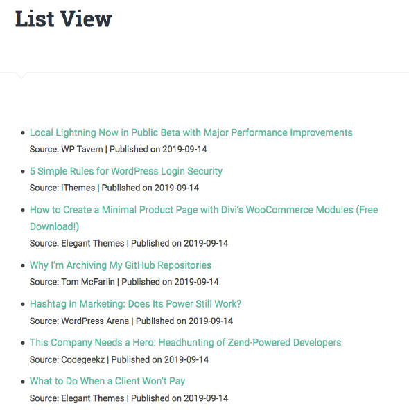 autoblogging WP RSS Aggregator