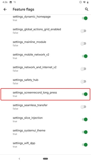 fitur perekam layar android q long-press-enable-to-record