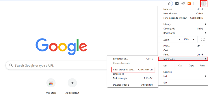 cara membersihkan cache google chrome