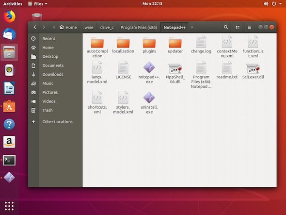 ubuntu-notepadpp-start