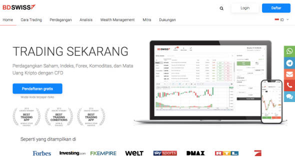 ulasan tentang broker forex BDSwiss