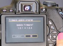 update firmware kamera canon eos dslr