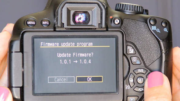 update firmware kamera canon eos dslr