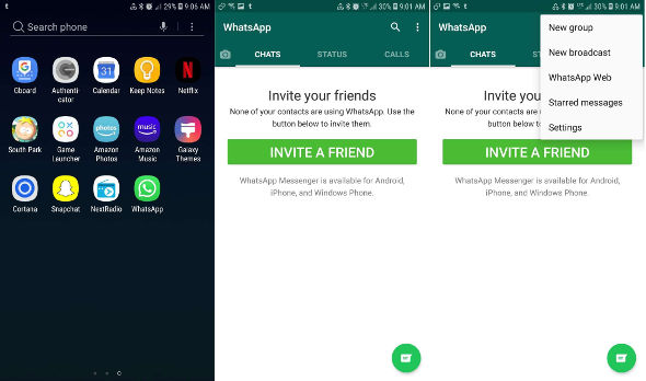 Invite friend Whatsapp