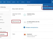 Menghubungkan bank di paypal