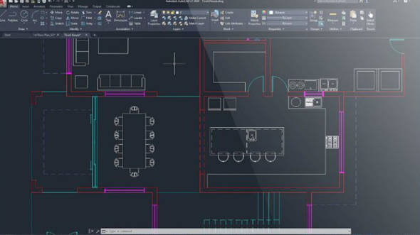 autocad-lt software denah rumah