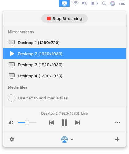 JustStream Menghubungkan Macbook ke TV