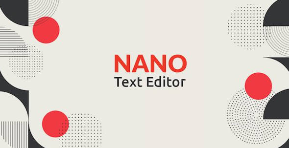 cara menggunakan nano text editor linux