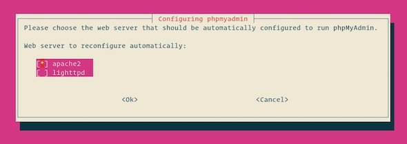 instal phpMyAdmin Ubuntu konfigurasi phpmyadmin web server