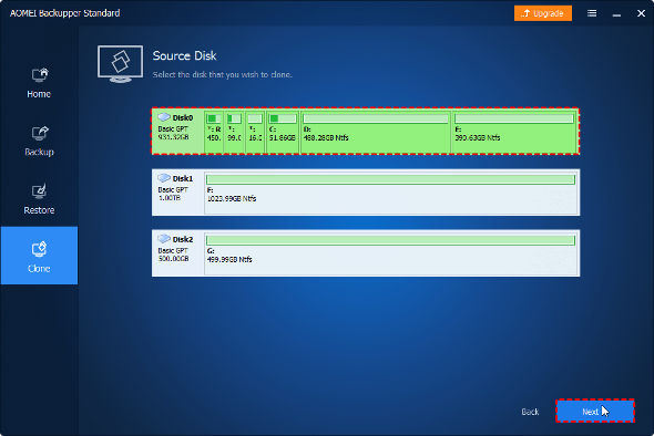 cloning hardisk laptop dengan AOMEI Backupper 2