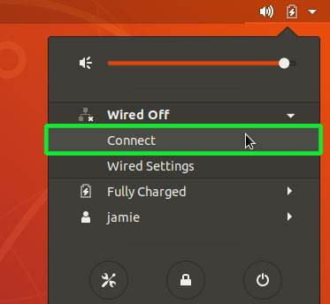 Connect jaringan ubuntu