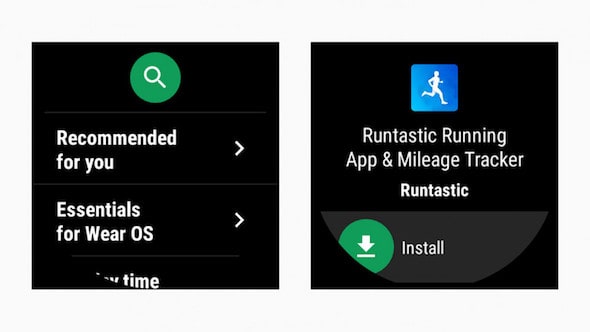 download install app jam tangan langsung dari smartwatch