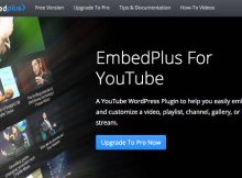 Embedplus galeri youtube di wordpress