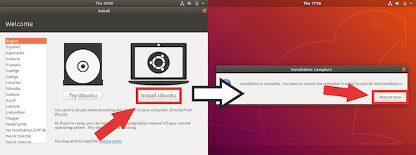 install ubuntu 18