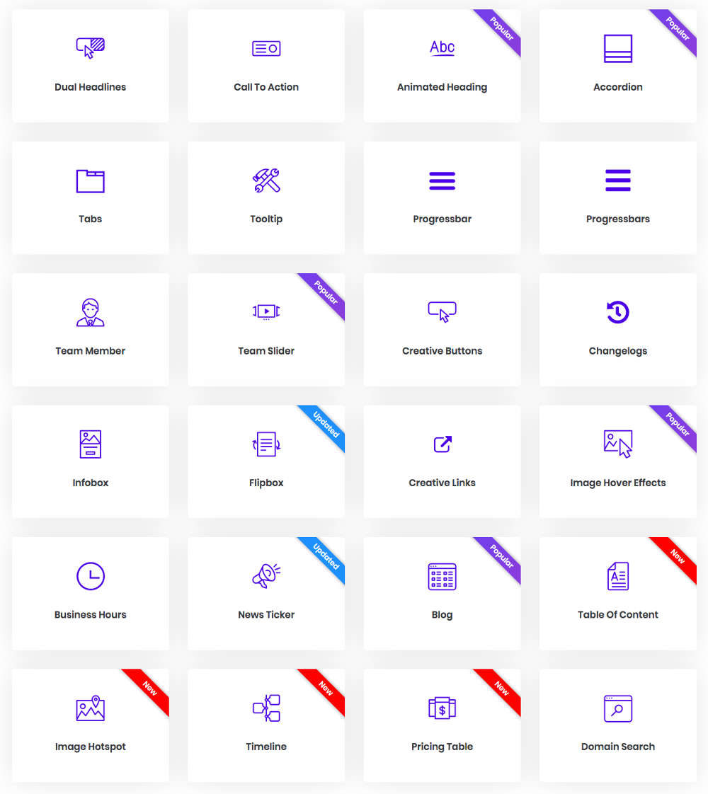 Elements Master Addons