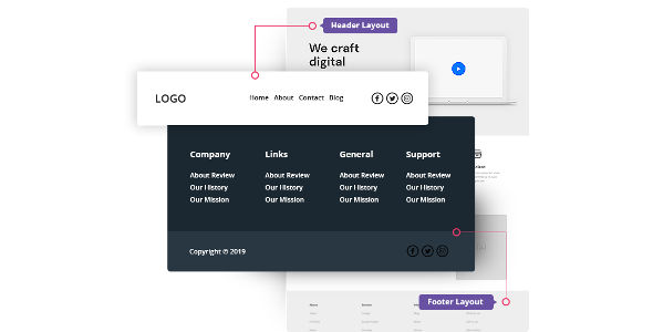 Tema Gratis CosmosWP Header Builder