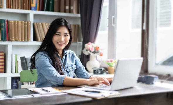 bekerja dari rumah nyaman dan produktif