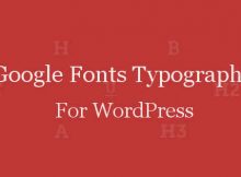 Google Font WordPress