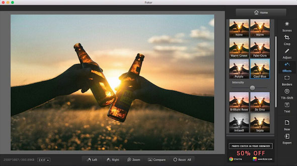 Fotor aplikasi edit foto terbaik mac os