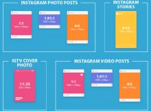ukuran foto gambar instagram
